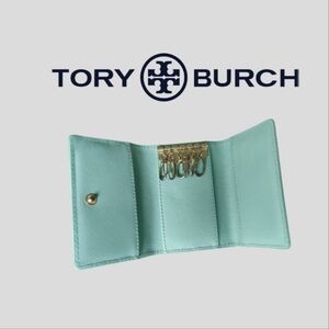 Tory Burch | Mint Robinson Foldable Key Case